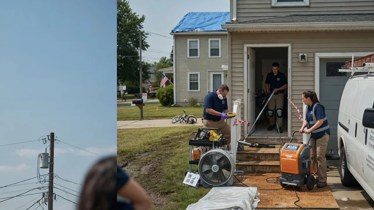 Water Damage Repair in Little Silver, NJ near me